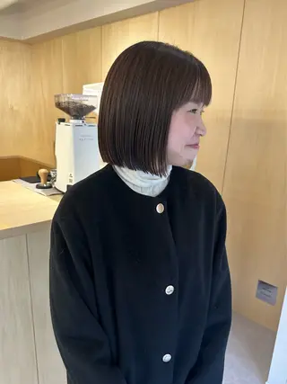 ミディアム fleurir所属・ボブ/パーマ/ r i oのヘアスタイル