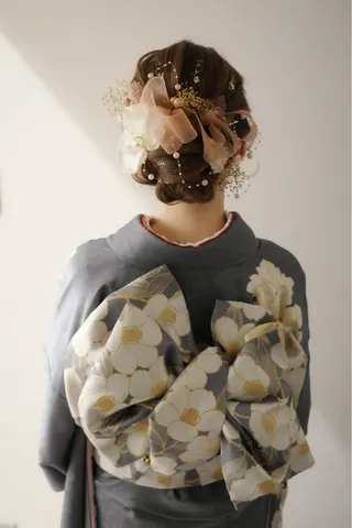 ロング カラー ヘアアレンジ autre所属・大久保 ひでなりのヘアスタイル