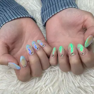 ネイル 🐕‍🦺Yappy 💗A-tanのネイルデザイン