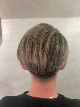 カラー メンズ FUJINO RYOのヘアスタイル