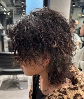 パーマ メンズ HAIR & MAKE EARTH川崎店所属・🎱パーマ無双🎱 DAIGOのヘアスタイル