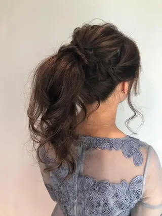 ヘアアレンジ scene.池袋所属・scene. haraのヘアスタイル