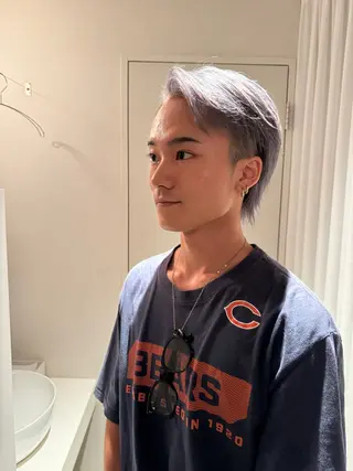 ショート カラー 森田 鴻之介のヘアスタイル