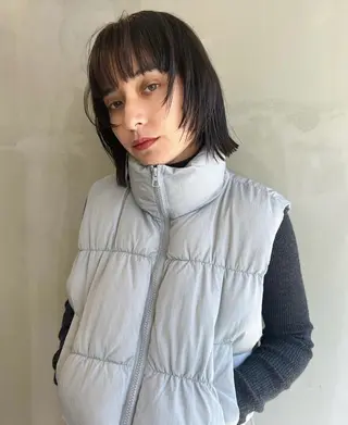 ミディアム グレージュ|レイヤー 🌘/青空soraのヘアスタイル