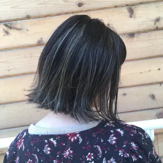 ミディアム カラー tipi 香椎・千早のヘアスタイル