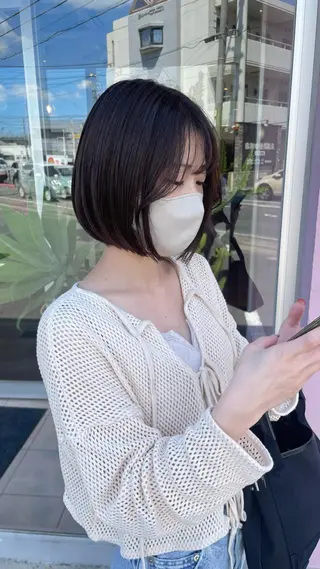 カラー ひなた 艶カラー/渋谷のヘアスタイル