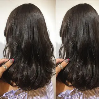 ロング カラー box mico. mutsumiのヘアスタイル