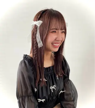 ロング ヘアアレンジ behive  駅前店所属・菊地 桃花のヘアスタイル