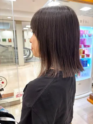 ミディアム 藤森 大のヘアスタイル