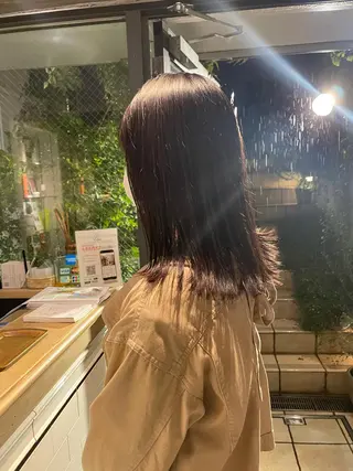 ミディアム カラー パーマ まつ毛パーマ🐏 NANAMIのマツエク・マツパデザイン