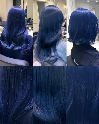 ロング カラー ハイトーンカラー/ 青髪/💙みずき💙のヘアスタイル