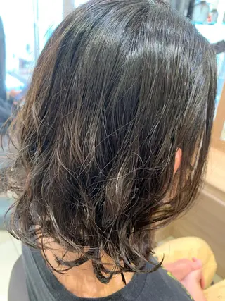 ミディアム メンズ Ash 中岡ゆうたのヘアスタイル