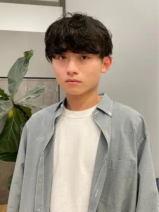メンズ Defi  梅田所属・Defi梅田 岡 宗杜のヘアスタイル