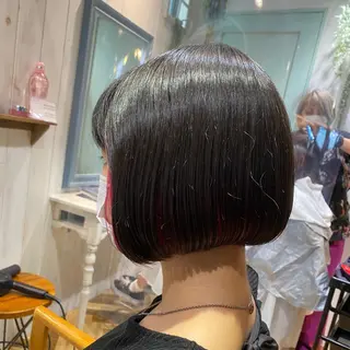 ショート 縮毛矯正⭐️ TAKAHIROのヘアスタイル