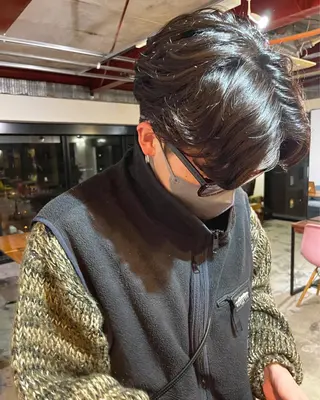 ショート パーマ メンズ 🔹YUTA🔹 メンズパーマのヘアスタイル