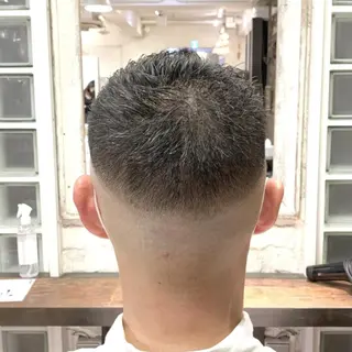 ショート メンズ Hair make ONE  008所属・メンズ/フェード/ バーバー/盛山大地のヘアスタイル
