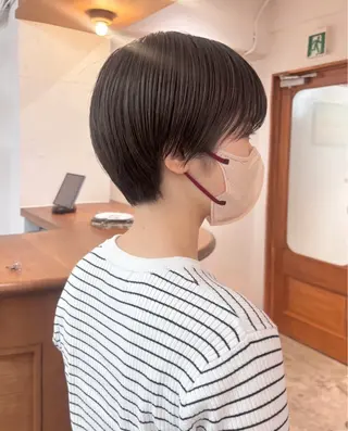 ショート カラー ☑️aiko【艶 カラー・ショート募】のヘアスタイル