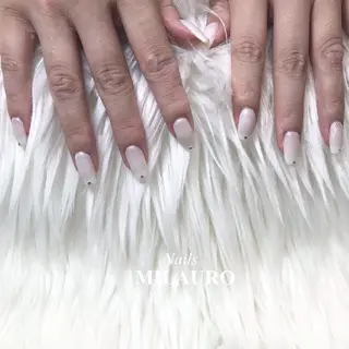 ネイル Nails MILAURO所属・MIYUKI /大人シンプルネイルのネイルデザイン