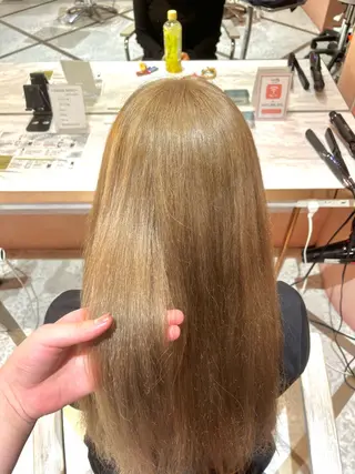 ロング カラー lunty難波店所属・💋ギャル髪💋 かづき💖のヘアスタイル