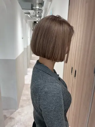 ショート カラー SALOWIN名古屋本山店所属・🍀ナガヤマ ヒデアキ🍀のヘアスタイル