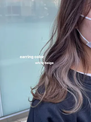 カラー v-lab studio所属・韓国レイヤーカット/ 艶カラー/ noaのヘアスタイル