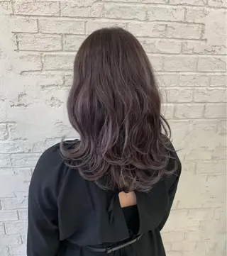 ロング 韓国風透明感カラー 💎YUI💎のヘアスタイル