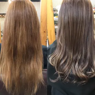 ロング カラー 玉木 育実のヘアスタイル