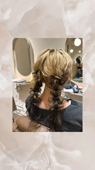 ヘアアレンジ 高橋 那美のヘアスタイル