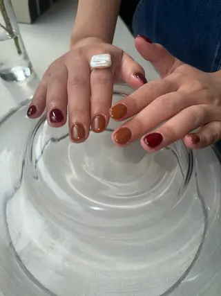 ネイル handsome所属・miura ichikaのネイルデザイン