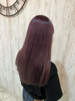 ロング 韓国風🫧艶カラー 💟ran💟のヘアスタイル