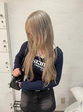 ロング カラー ミユル/ 盛れるエクステ🎀✨のヘアスタイル