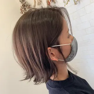 ショート カラー ワタイショウタ 髪質改善✨眉毛サロンのヘアスタイル