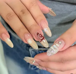 ネイル By moonネイル 🌷ワンホン/韓国風のネイルデザイン