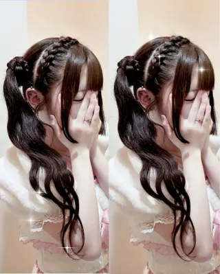 ヘアアレンジ 西澤 愉来のヘアスタイル