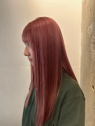 ロング カラー mira🍓★ nailのネイルデザイン