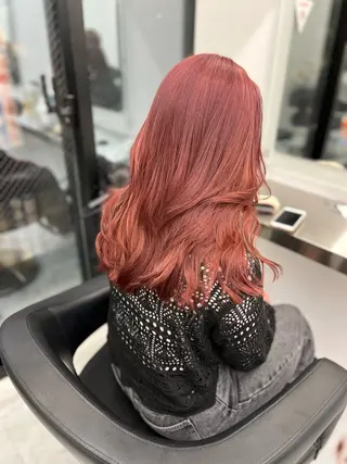 セミロング カラー ヘアアレンジ 愛されカラー🩷 はるなのヘアスタイル