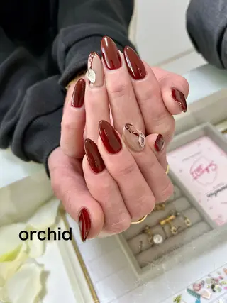 ネイル orchid ♡オーキッドのネイルデザイン