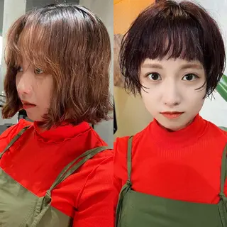 ショート 飽きさせないヘア デザイン keitaのヘアスタイル
