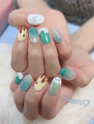 ネイル まるみ ♡のネイルデザイン