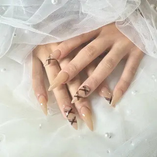 ネイル AYAKA🩵難波♡ 韓国ネイルで可愛く♡のネイルデザイン