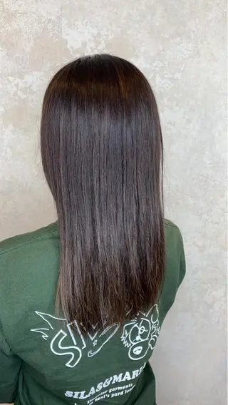 セミロング カラー CIEL天六店 三上春のヘアスタイル