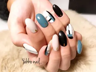 ネイル Yakko pas á pasのネイルデザイン