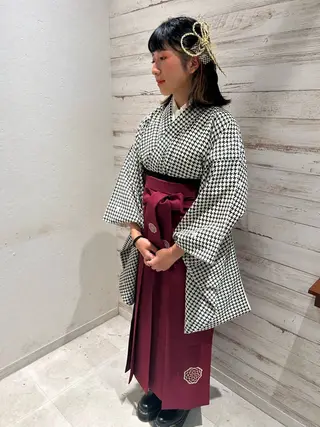 ロング カラー 髪質改善/縮毛矯正 ツヤ髪🩷さつきのヘアスタイル