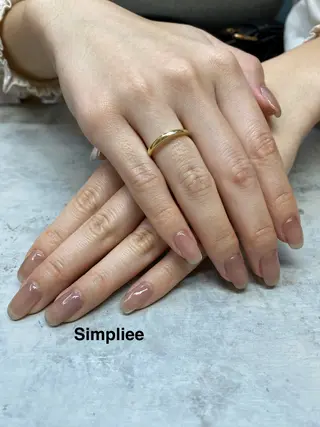 ネイル シンプリー🧚🏻 ワン👗渋谷店もえなのネイルデザイン