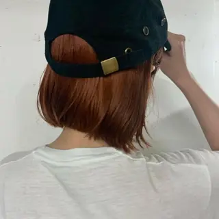 ショート カラー 山岸 未玖のヘアスタイル