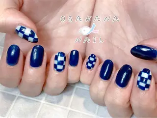 ネイル OSAKNA NAIL しおん🐠のネイルデザイン