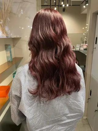 ロング カラー メンズ特化⚜️ 藤原あずさのヘアスタイル