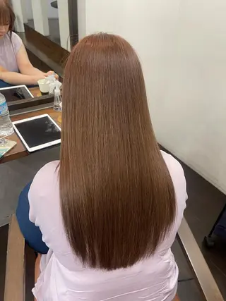 ロング 難波 茜のヘアスタイル
