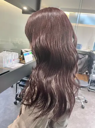 ロング カラー ダブルカラー🦖 /髪質改善⚡️しおりのヘアスタイル