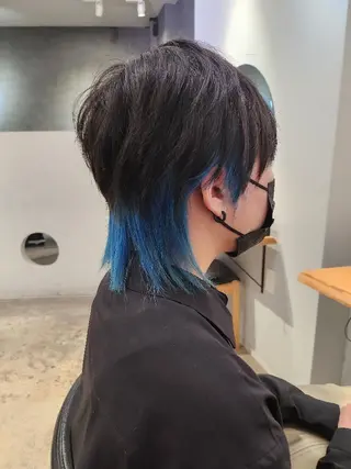 ショート カラー LUANAhair所属・金田 拓也のヘアスタイル